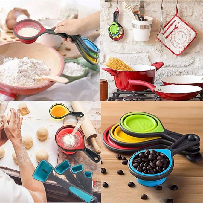 Collapsible Measuring Cups and Spoons - Image 6