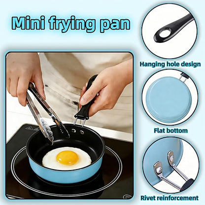 4.7 Inch Mini Frying Pan, Flat Bottom Design - Image 4