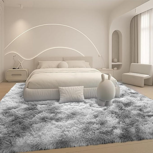 8x10 Area Rugs Living Room, Large Plush Fluffy Bedroom Carpet, Non-Slip by Mtandyx