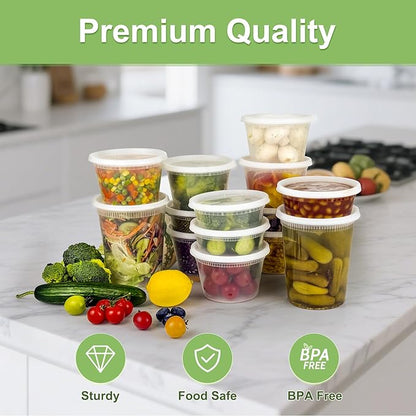 Dipoo 40 Sets Deli Containers - Image 4