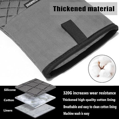 Oven Mitts and Pot Holders Sets 6pcs, Kitchen Oven Glove, High Heat Resistant - Image 3