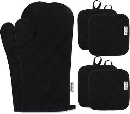 Oven Mitts and Pot Holders Sets by Win+Change