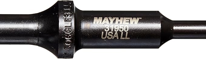 Mayhew Tools 31950 Pneumatic Roll Pin Punch, 1/4" x 6" - Image 2