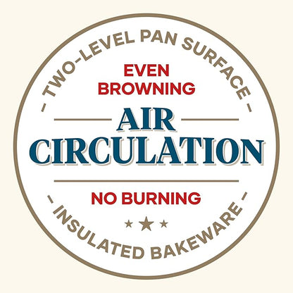 Farberware Golden Bake Bakeware Nonstick Round Cake Pan Set - Image 6
