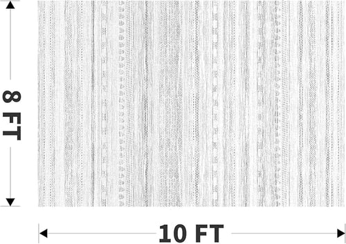 8x10 Area Rugs for Living Room Machine Washable Rug Distressed Indoor Carpet - Image 2