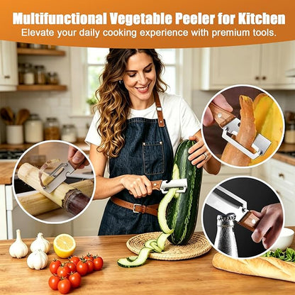 2PCS Multifunctional Vegetable Peeler - Image 7