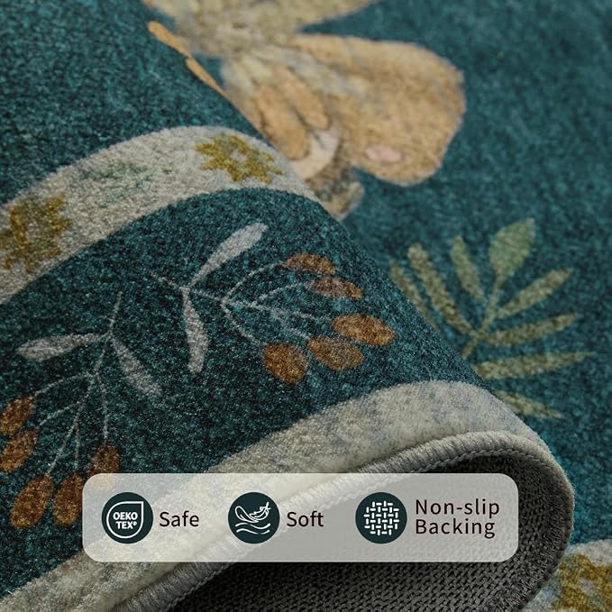 8x10 Washable Area Rugs for Living Room&Bedroom - Image 5