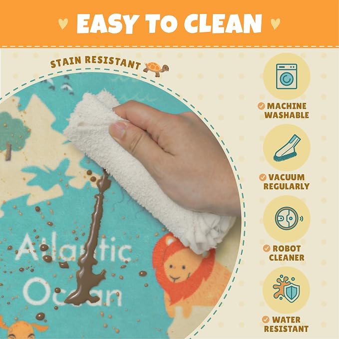 Huge Kids Rugs for Playroom Décor - Image 4