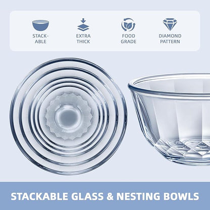 WhiteRhino Glass Mixing Bowls - Image 4