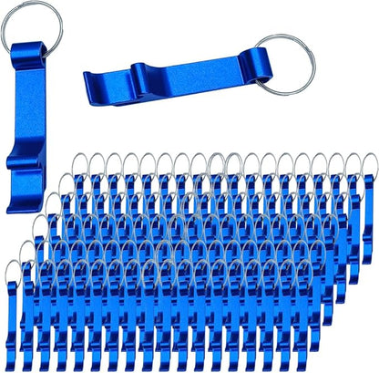 200 Pcs Bottle opener Keychain Bulk, Soda Beverage Beer Bottle Opener Keychain by MTOMDY