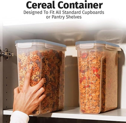 Shazo 2 Pack EXTRA Large Airtight Food Storage Cereal Containers - Image 4