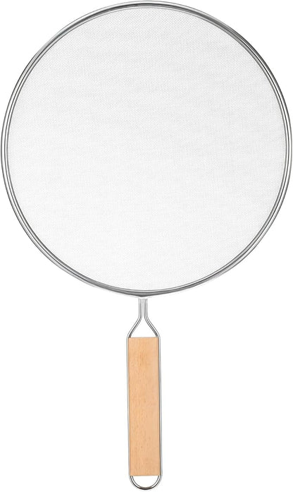 1PCS Splatter Screen for Frying Pan, 8Inch Stainless Steel Splatter Guard for by Thinp