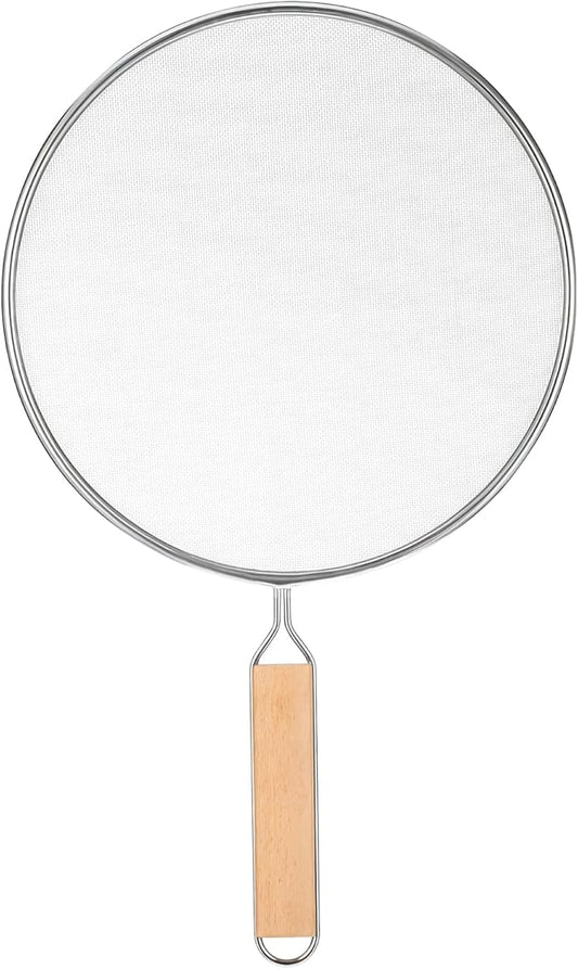 1PCS Splatter Screen for Frying Pan, 8Inch Stainless Steel Splatter Guard for by Thinp