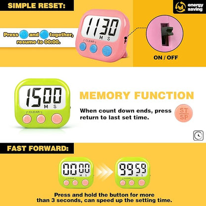 Classroom Timers for Teachers Kids Large Magnetic Digital Timer Teacher - Image 5
