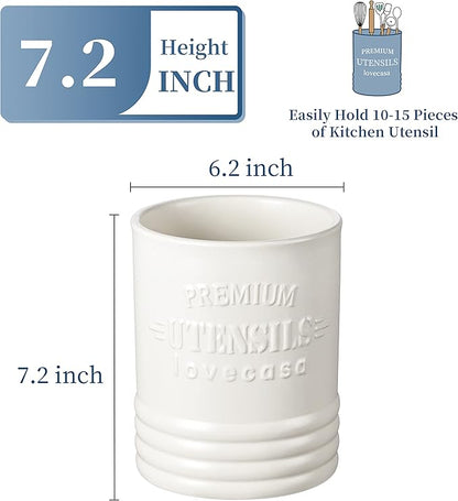 LOVECASA Vintage Utensil Holder - Image 3