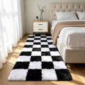 Shag Runner Rug for Bedroom Living Room 3x7 Upgrade Non-Slip Fluffy Soft by Boshengya