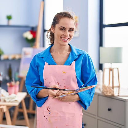 15 Pcs Adult Aprons Bulk with Pockets Adjustable Bib Chef Apron - Image 6