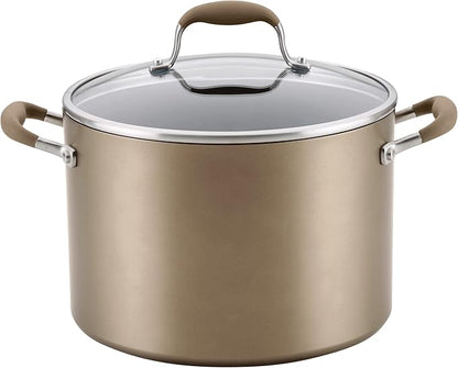 Anolon Advanced Home Hard-Anodized Nonstick Wide Stock Pot/Stockpot by Anolon