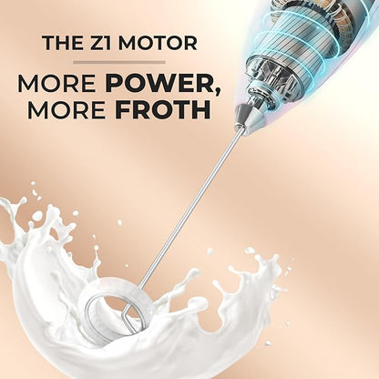 Zulay Kitchen Powerful Milk Frother Wand - Image 3
