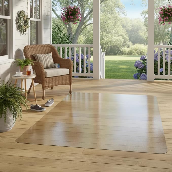 Clear Runner Mat for Hallway, Non-Slip Runner Rug for Entryway, Area Rug for - Image 6