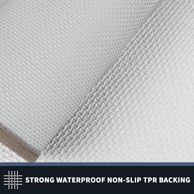 PURRUGS Dirt Trapping Door Mat 24" x 70", Non-Slip Machine Washable Entryway Rug - Image 4
