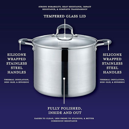 CONCORD Stainless Steel Stock Pot - Image 4