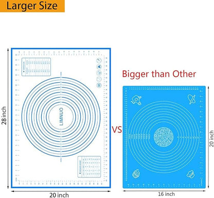Silicone Baking Mat，Non Stick Rolling Dough - Image 5