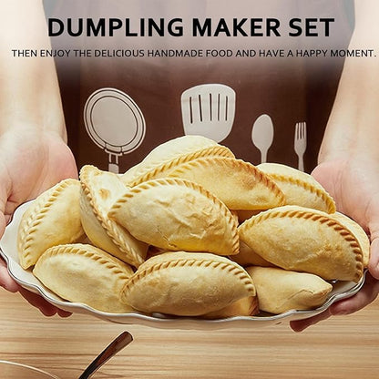 Empanada Maker Press, 6-Inch Extra Large Dumpling Maker Set - Image 2