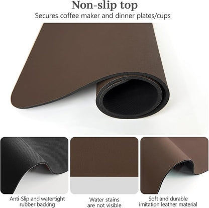 Bloss Coffee Mat, Bar Mat, Hide Stain Absorbent Drying Mat - Image 3