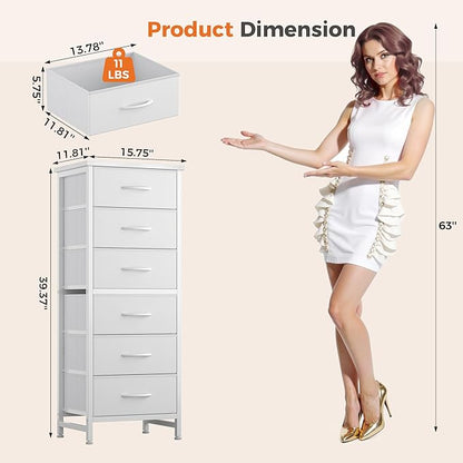 Sweetcrispy Tall Fabric Dresser - Image 3