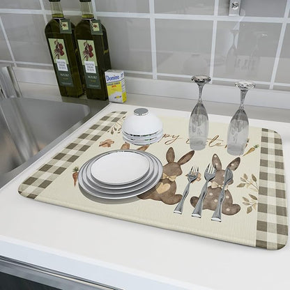 Giwawa Happy Easter Dish Drying Mat - Image 6