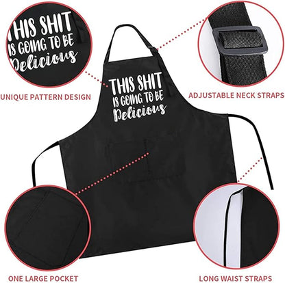 ZOORON Funny Cooking Chef Apron - Image 3