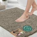 GORILLA GRIP Bath Rug Mat, Thick Soft Absorbent Chenille, Quick Dry Microfiber by Unknown