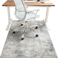 36"x48" Office Chair Mat for Hardwood Tile Floor, Under Desk Carpet Protector by BESBLEE