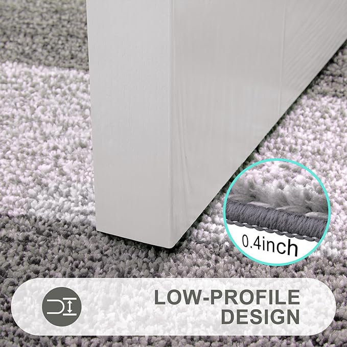 Kitinjoy Indoor Outdoor Door Mat, 71x24 Non-Slip Absorbent Dirt Trapper - Image 4