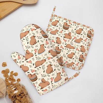 Oven Mitts and Pot Holders Set - Image 8