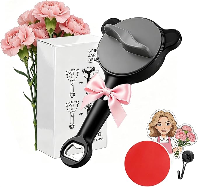Jar Opener for Seniors, 4-in-1 Adjustable Lid Opener by YouthRun