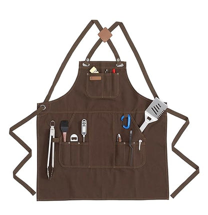 Chef Works Unisex Ayden Grill Apron - Image 4