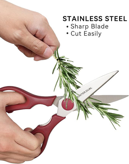 Kitchen Scissors for Food, HUNTER.DUAL Heavy Duty Come Apart Poultry Shears for - Image 2