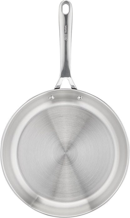 T-Fal x Jamie Oliver Stainless Steel Fry Pan 9.5-Inch, Induction Compatible - Image 2