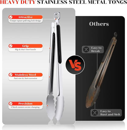 Kitchen Tongs for Cooking - Image 3
