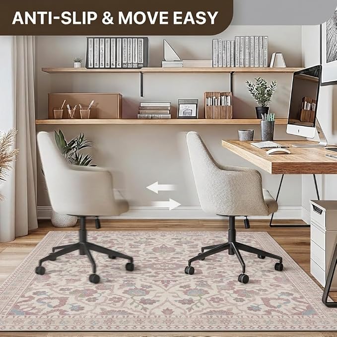 48"x72" Office Chair Mat for Hardwood Tile Floor, Under Desk Carpet Protector - Image 4