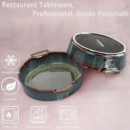 Ceramic Casserole Baking Dish -13.5 Ounces Baking Dish - Image 3