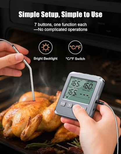 Dual Probe Meat Thermometer Digital - Image 4