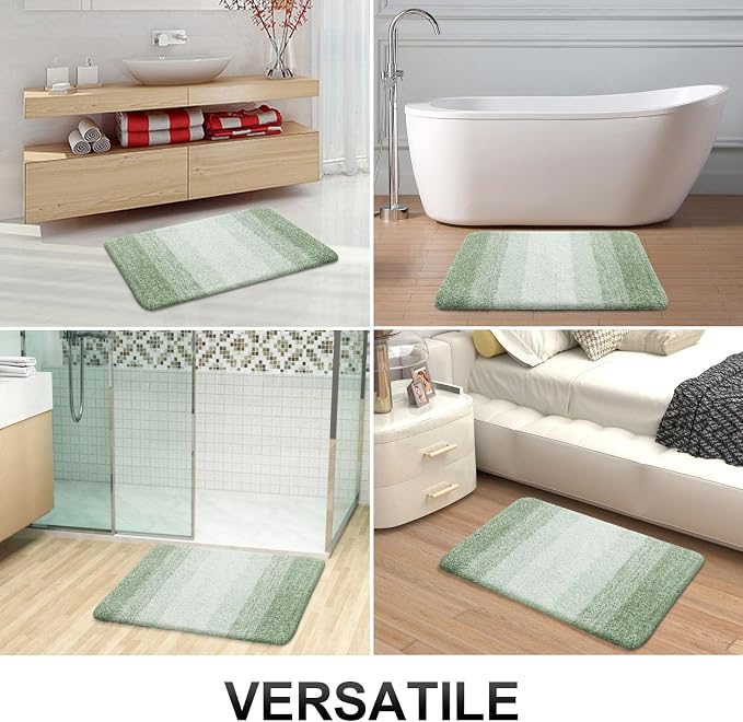 OLANLY Bathroom Rugs Mat 30x20, Extra Soft Absorbent Microfiber Bath Rugs - Image 7