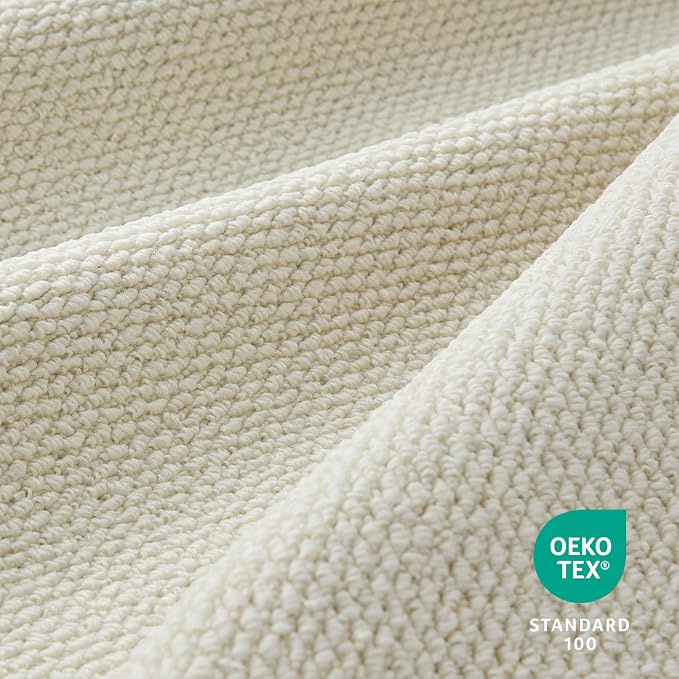 Faux Jute Area Rug 6'x9', Washable & Non-Slip, No Odor. Farmhouse Boho Style - Image 4