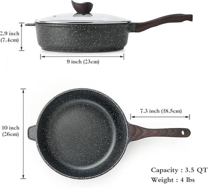Kordisen Nonstick Deep Frying Pan - Image 6
