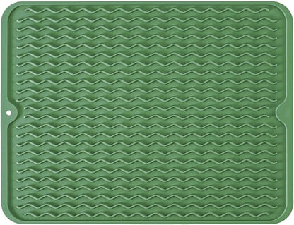 Silicone Dish Drying Mat for Multiple Usage, Easy clean, Eco-friendly, by MODENGKONGJIAN