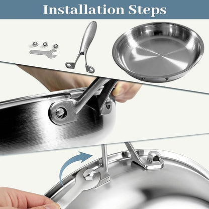 Stainless Steel Cookware Set - Image 8