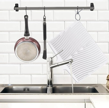 TIKNIK Silicone Dish Drying Mat, Stone Drying Mat - Image 3